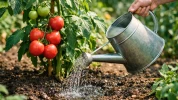 Ce geste simple am�liore la croissance des tomates sans engrais chimique et booste la qualit� des fruits