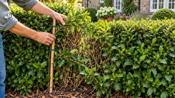 Haie d�garnie : l'astuce pour combler les trous sans replanter