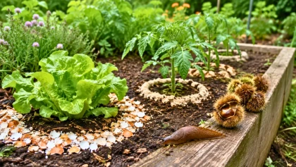 Invasion de limaces : comment prot�ger vos jeunes plants de salades et de tomates naturellement