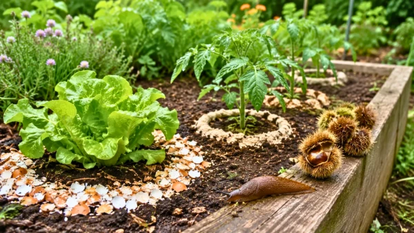 Prot�ger naturellement les jeunes plants du potager