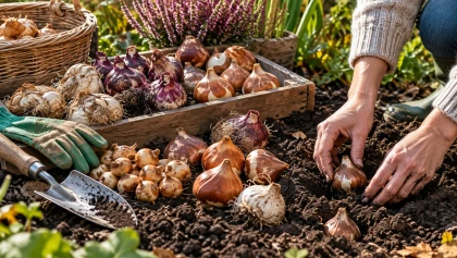 Un jardin plein de couleurs au printemps se pr�pare d�s septembre avec ces bulbes faciles � cultiver