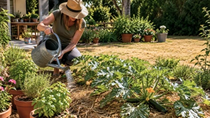 Un jardin plus r�sistant � la chaleur passe par quelques gestes simples et faciles � adopter