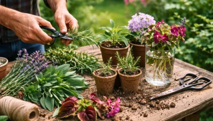 Peu de jardiniers le savent : en mars, ces 7 plantes se bouturent si vite que votre jardin peut se remplir sans rien acheter