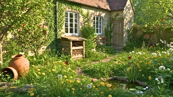 R�ensauvager son jardin : un refuge naturel pour la biodiversit�