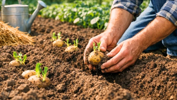 Planter des pommes de terre : techniques simples pour une r�colte r�ussie