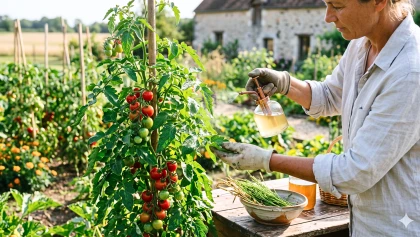 Mildiou des tomates : cette m�thode oubli�e des ann�es 70 permet de blinder naturellement le feuillage en �t�