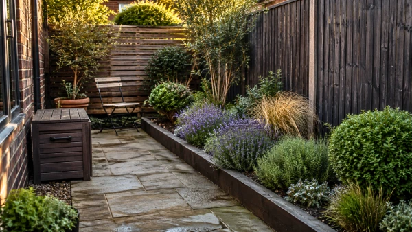 Un petit jardin bien organis� pour limiter l'entretien au quotidien
