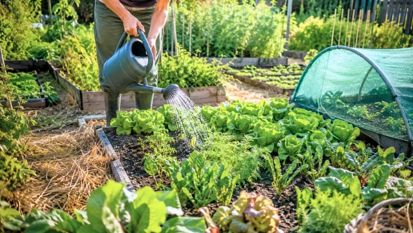 Semis d'ao�t au potager : r�ussir ses r�coltes d'automne