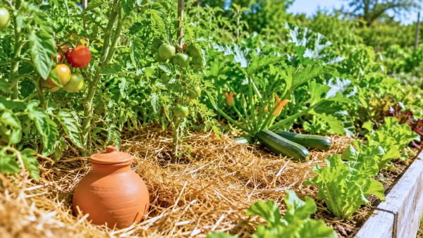 Arroser le potager en profondeur avec une oya pendant la canicule