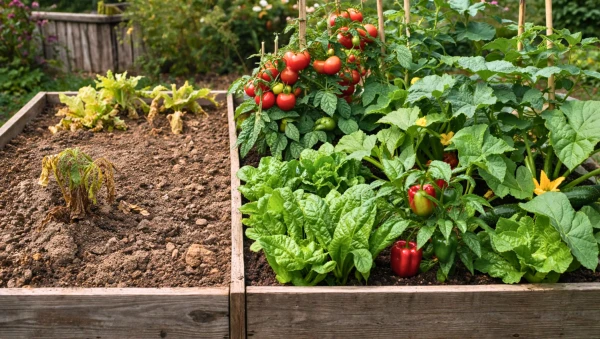 Potager en carr� : pourquoi vos cultures stagnent et comment les relancer naturellement