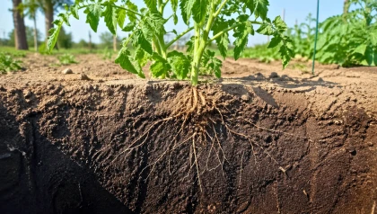 Au potager, ce d�tail d'arrosage change tout : ce qui se passe � 5 cm sous terre l'explique