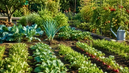 Le potager ne s'arr�te pas en ao�t, ces plantations pr�parent d�j� les prochaines r�coltes � venir