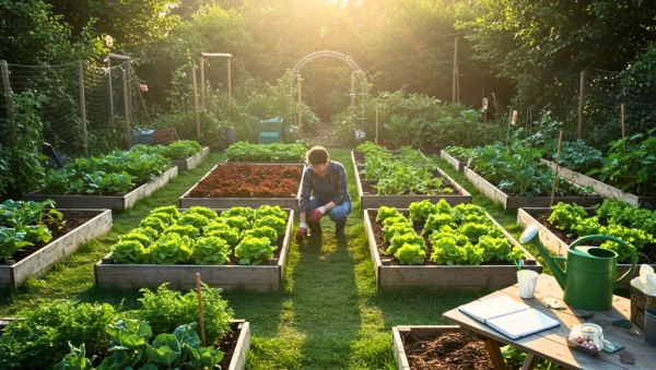 Organisation d'un potager productif : les r�flexes de jardinier pour des r�coltes abondantes