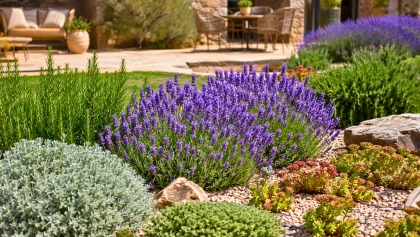 Pour un jardin fleuri et plus �conome en eau, ces plantes m�diterran�ennes restent de vraies alli�es tout l'�t�