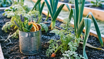 Quand le jardinage retrouve le bon sens paysan : cette bo�te odorante prot�ge vos l�gumes des nuisibles d'hiver