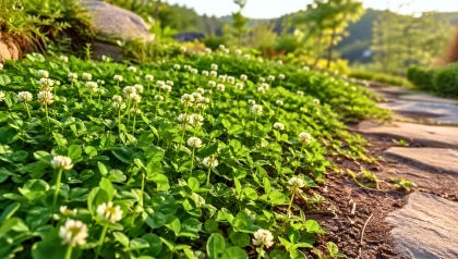 Remplacer le gazon par cette solution permet de r�duire fortement l'arrosage d�s ce printemps