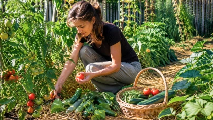 Au retour des vacances, ce geste simple aide vraiment le potager � retrouver toute sa vigueur