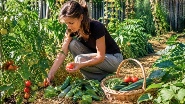Retour de vacances : r�coltez d'abord pour relancer le potager