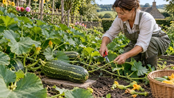 Tailler les courges en septembre : le bon geste avant la r�colte