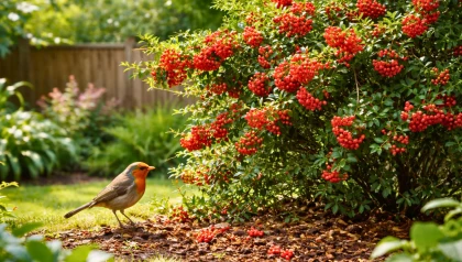 Ce simple arbuste plant� au printemps peut transformer votre jardin en garde-manger naturel pour les oiseaux tout l'hiver