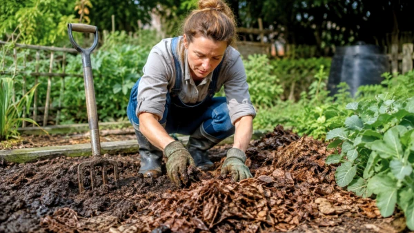 Sol argileux : am�liorer une terre lourde avec paillage et compost