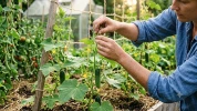 Cette technique naturelle am�liore la vigueur des concombres sans engrais ni mat�riel co�teux au jardin