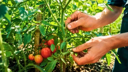 Tomates : faut-il vraiment supprimer les gourmands pour obtenir de meilleures r�coltes ?
