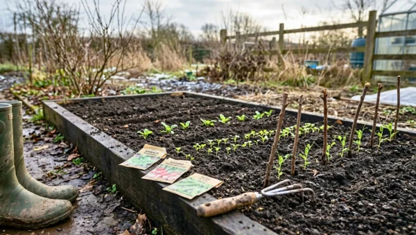 Les premiers l�gumes r�sistants que l'on peut semer au potager d�s le mois de mars