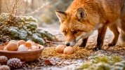 Ce que tout jardinier devrait savoir avant de d�poser des �ufs pour les renards en hiver et �viter les pi�ges
