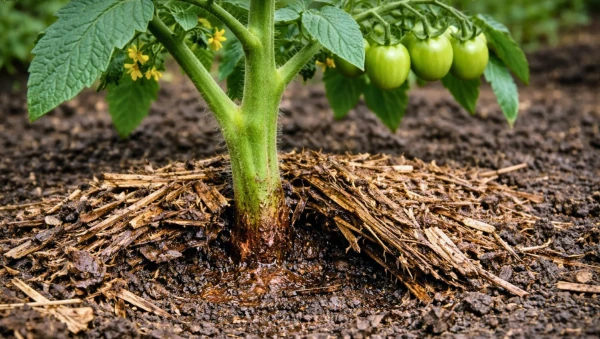 Collet de tomate trop humide : l'erreur de paillage qui fait pourrir vos plants