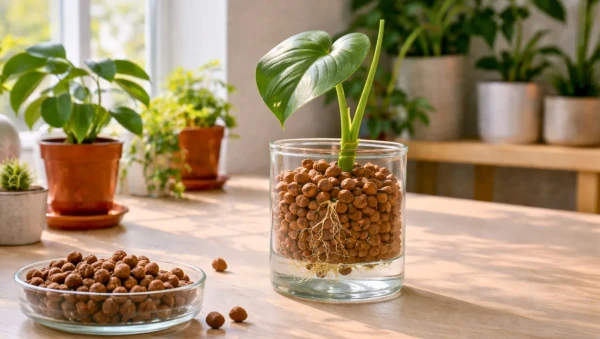 Bouturage en billes d'argile LECA : m�thode propre pour multiplier ses plantes d'int�rieur