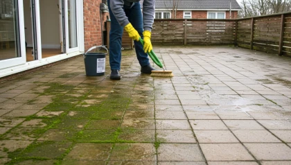 Votre terrasse est devenue une patinoire sans que vous le sachiez : ces rem�des maison changent tout