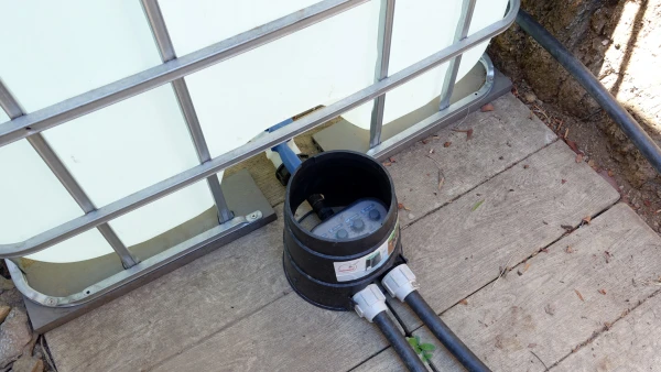 Programmateur pour cuve d'eau 0 bar 2 voies pour l'arrosage automatique de 2 zones