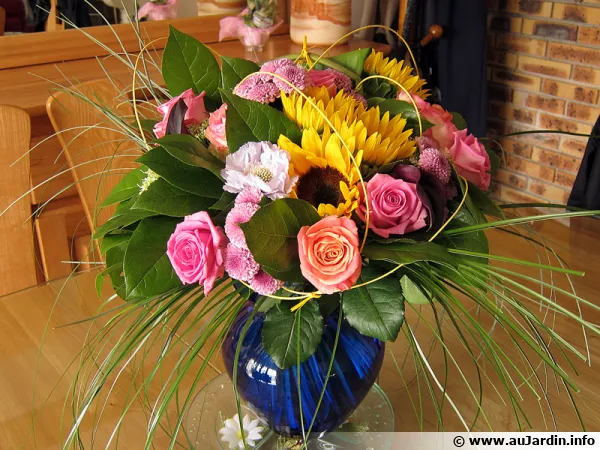 Un bouquet de fleurs qui dure longtemps ...
