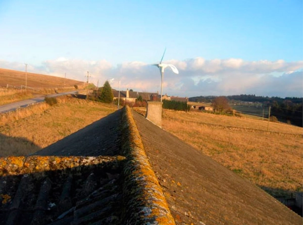 Une éolienne dans son jardin