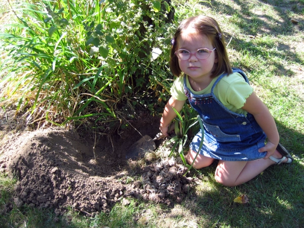 Au jardinage