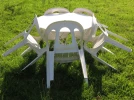 Entretenir le mobilier de jardin en PVC