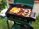 Cuisinez  la plancha au gaz