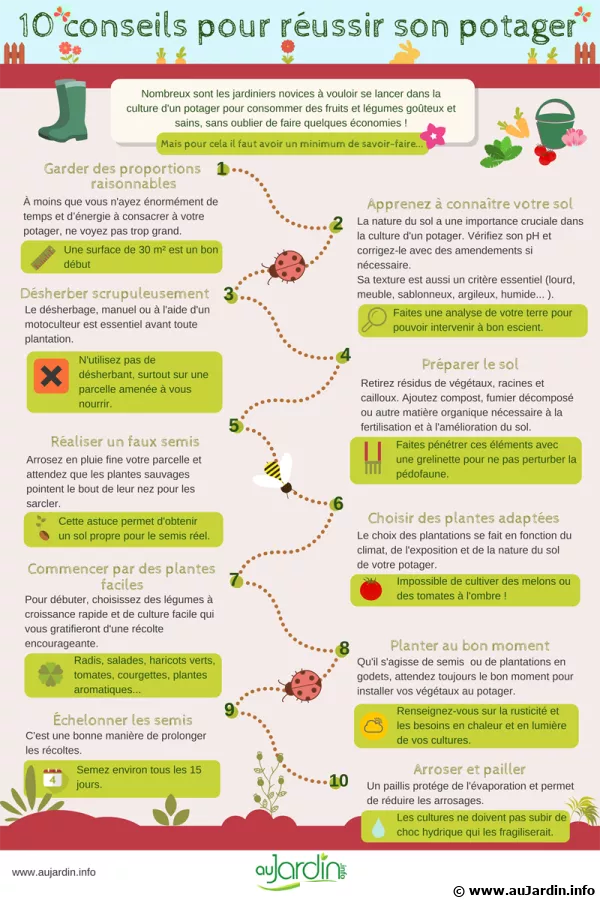 10 conseils pour russir son potager