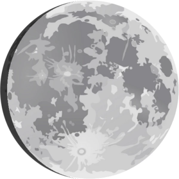 La lune aujourd'hui 