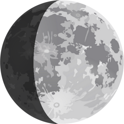 Lune du jour Lune du jour