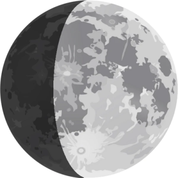 La lune aujourd'hui 