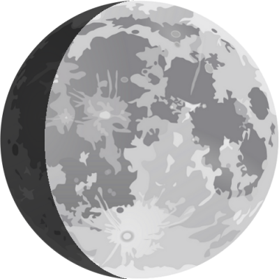 Lune du jour Lune du jour