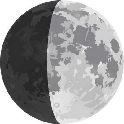 Lune du jour Lune du jour