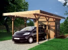 Le carport avec remise, l'abri de jardin 2 en 1 !