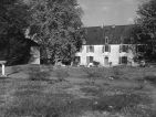 Les jardin du Manoir d'Eyrignac, ancienne photo du manoir d'Eyrignac avant son aménagement paysager