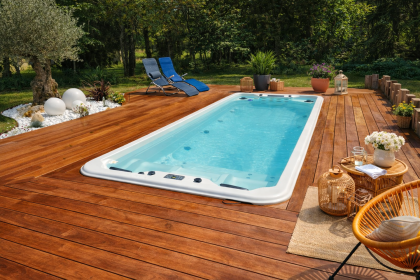 Comment int�grer harmonieusement une mini piscine spa dans son jardin ?