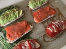 Assortiment de tartines