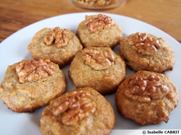 Walnut cookies (without flour)