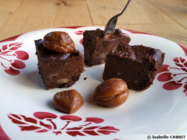 Brownies aux châtaignes